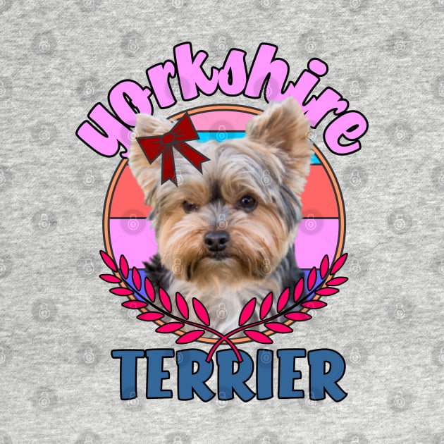 yorkshire terrier dog by Carolina Cabreira